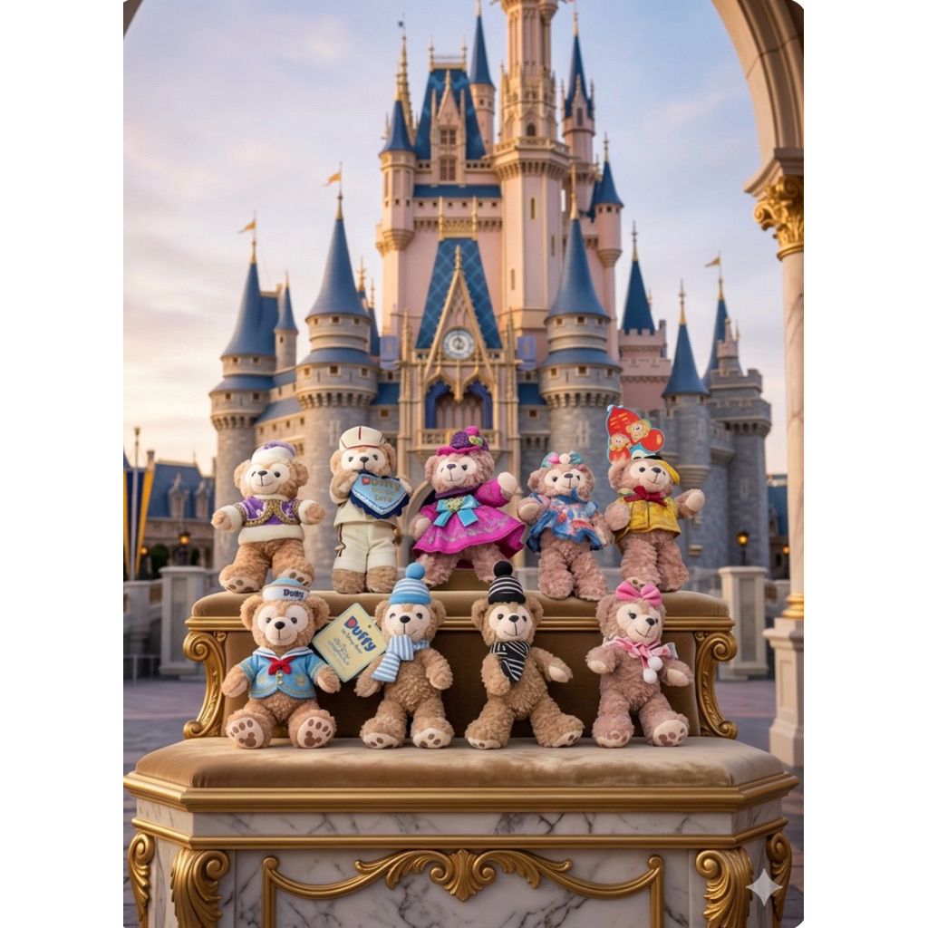 พวงกุญแจ Duffy and frinds