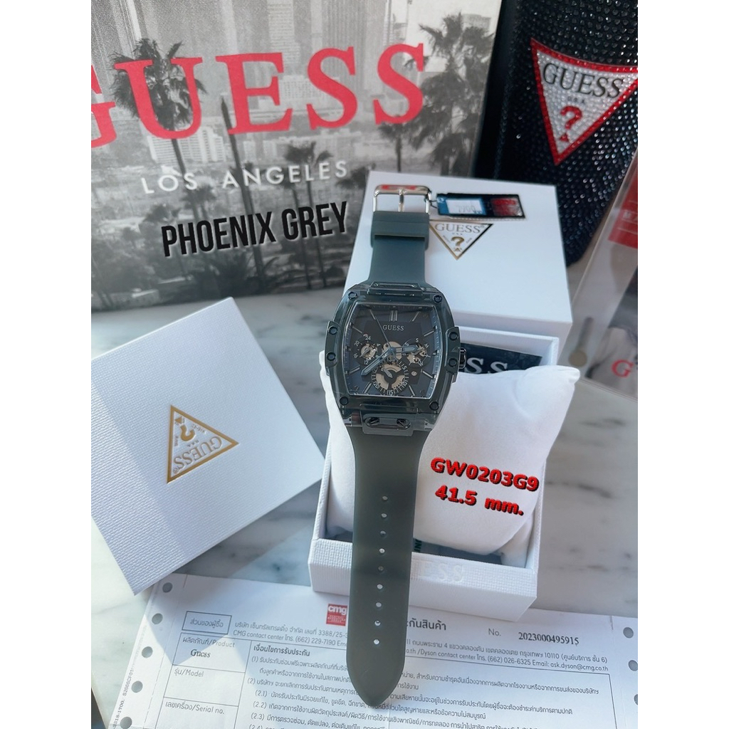 นาฬิกาผู้ชาย Guess GW0203G9 Phoenix GREY ของแท้CMG