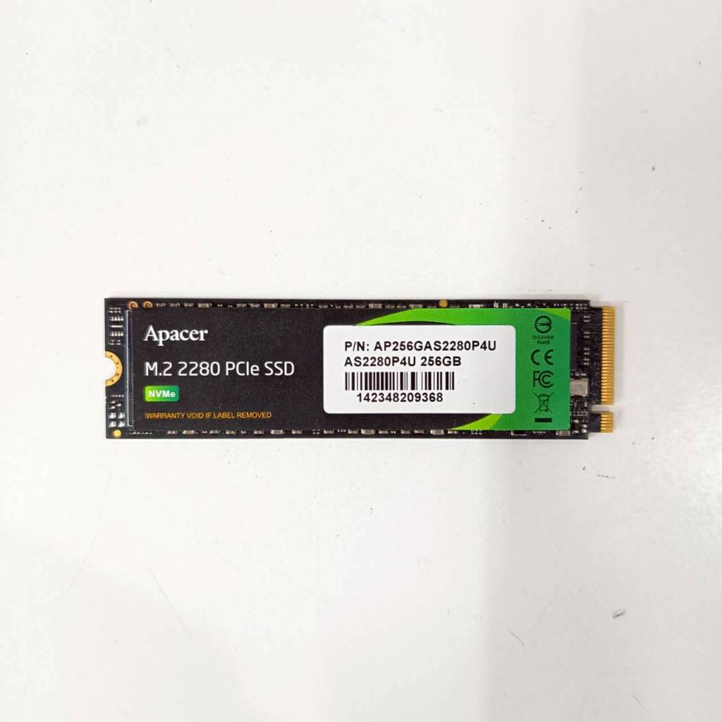 SSD  M.2  NVME  256GB  APACER  ประกัน Advice 18/06/2027