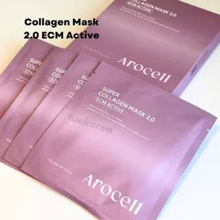 มาร์คเจล Arocell Super Collagen 2.0 ECM Active Mask, Super Collagen mask and Cream