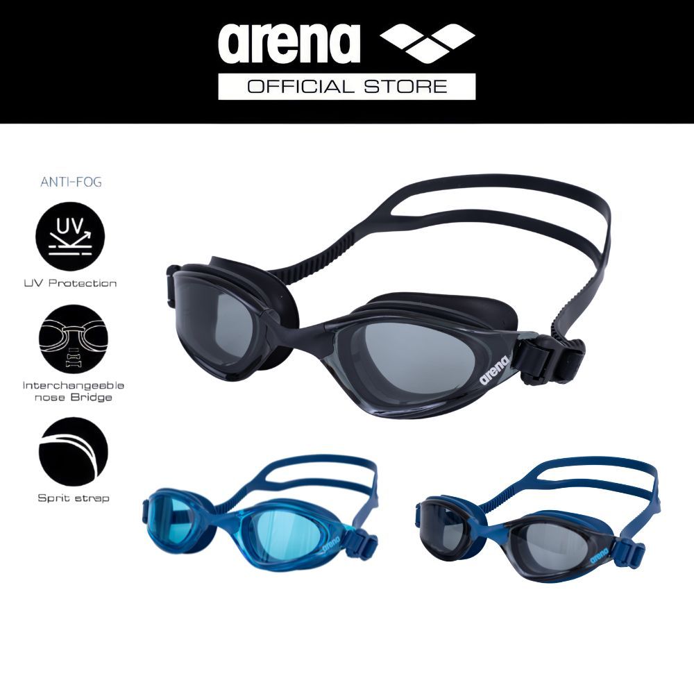 ARENA แว่นตาว่ายน้ำ แว่นตาดำน้ำ สำหรับฝึกซ้อม ป้องกันฝ้า AASVF02