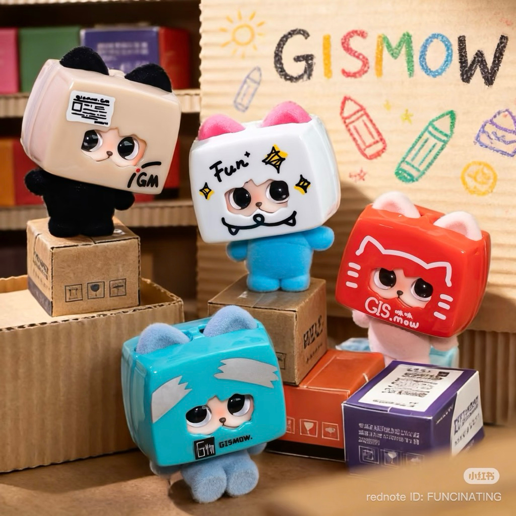 [ พร้อมส่ง ]🐱🫧 Gismow Hide and Seek Series