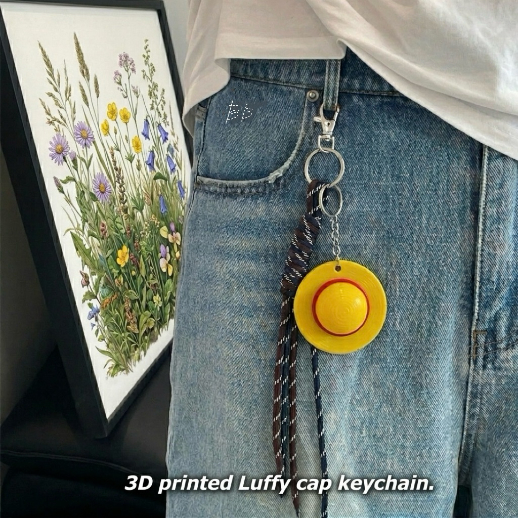 พวงกุญแจหมวกลูฟี่  Luffy Cap Keychain
