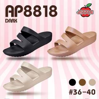 Red apple รองเท้าแบบสวม รุ่น 8818 มี 3 สี ไซส์ 36-40