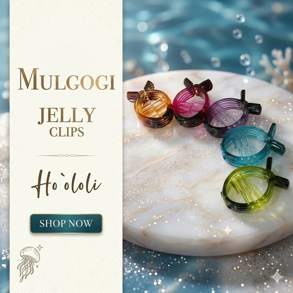 พร้อมส่งกิ๊ฟรูปปลาสีใสเจลลี่✨️Ho'ololi clips : Mulgogi Jelly clips
