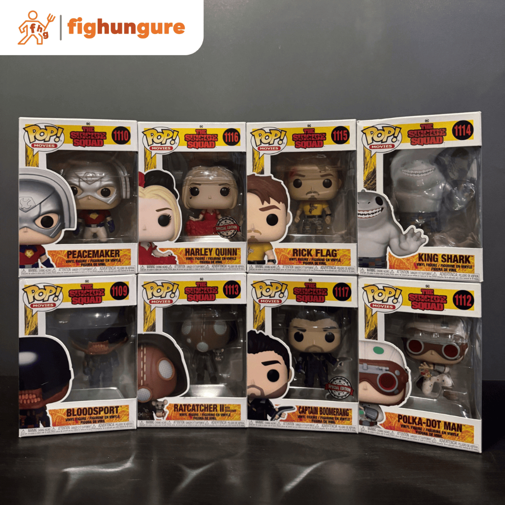 Funko Pop! DC The Suicide Squad (Set of 8) [🔥มือสองสภาพดี]