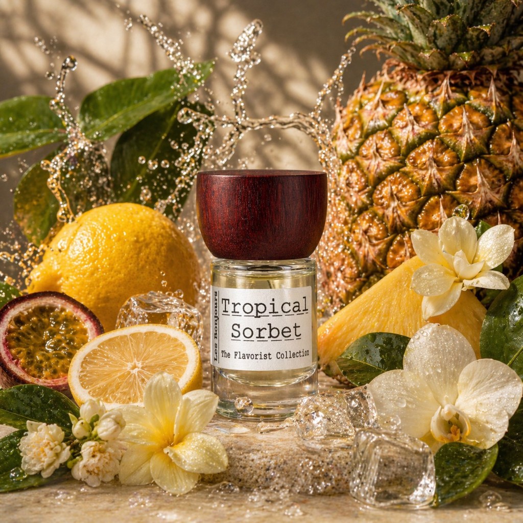 น้ำหอมกลิ่น Tropical Sorbet 15 ml EDP - Les Bonjours (เลส์ บองชูส์) The Flavorist Collection