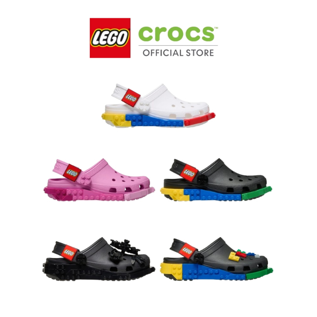 Crocs รองเท้าลำลองเด็ก KIDS' LEGO Masterbrand Creative Collaboration Series Crocodile Shoes (Small S