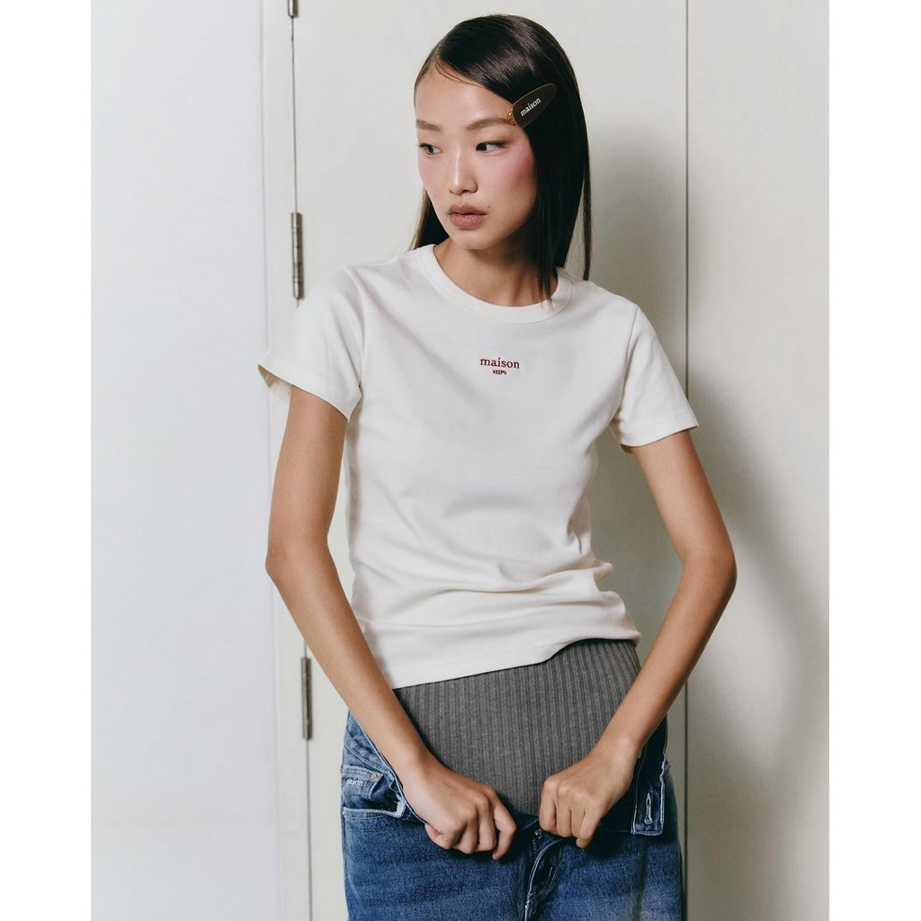 The Classic Orginal Logo Tee | MAISON KEEPS kanni mitr sarin salisa aimerwomen amr endless holiday v