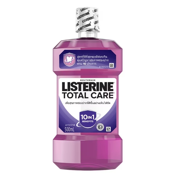 Listerine ลิสเตอรีน น้ำยาบ้วนปาก โทเทิล แคร์ 500 มล.
