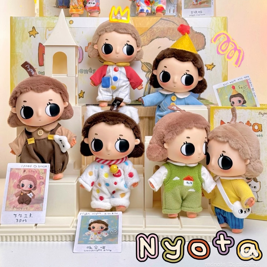 ( 🐈🌈 ; พร้อมส่งด่วนในไทย ) พวงกุญแจ : Nyota Where Moments Meet Series Plush