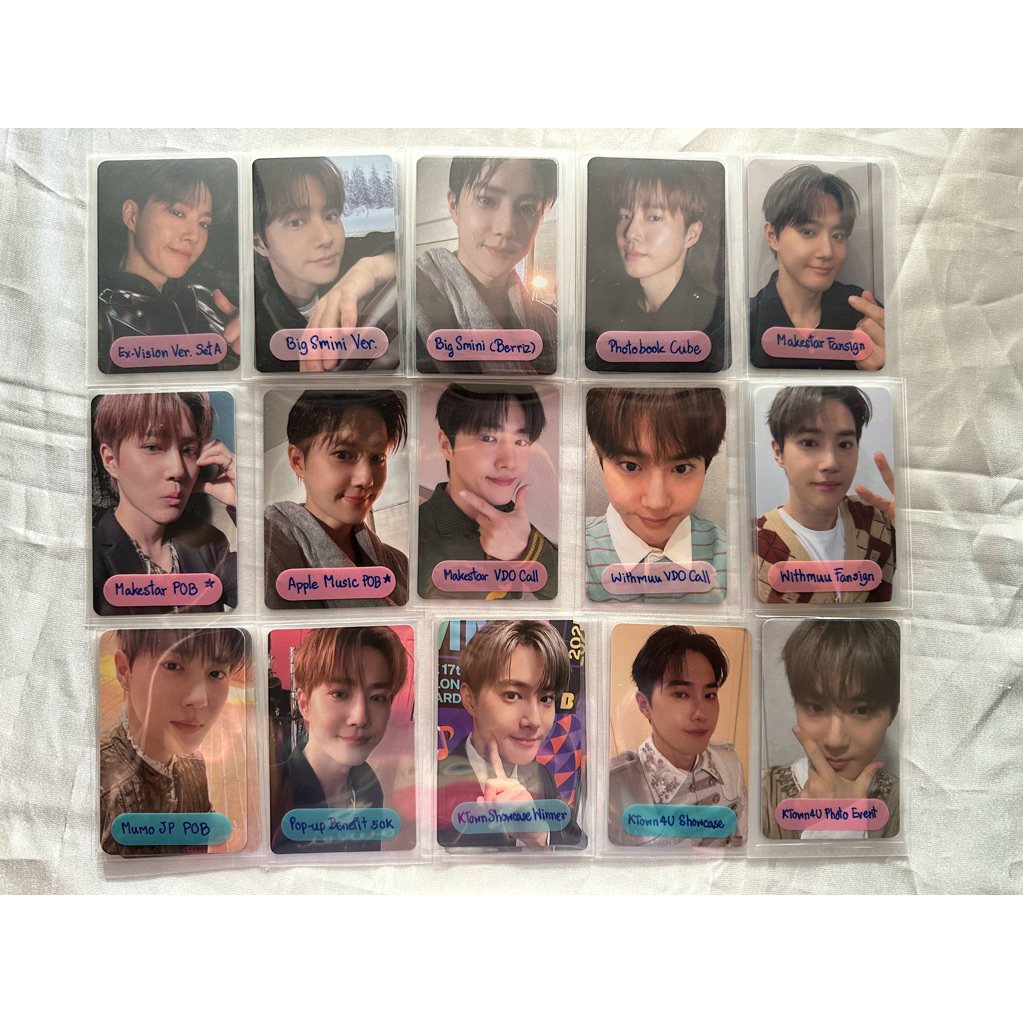 [พร้อมส่ง อัปเดต 3 มิ.ย.] EXO Reverxe Official Card : LAY