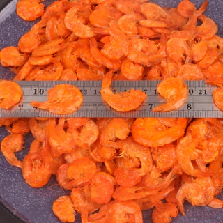 กุ้งบางจืดเล็ก กุ้งทะเล เค็มเล็กน้อย