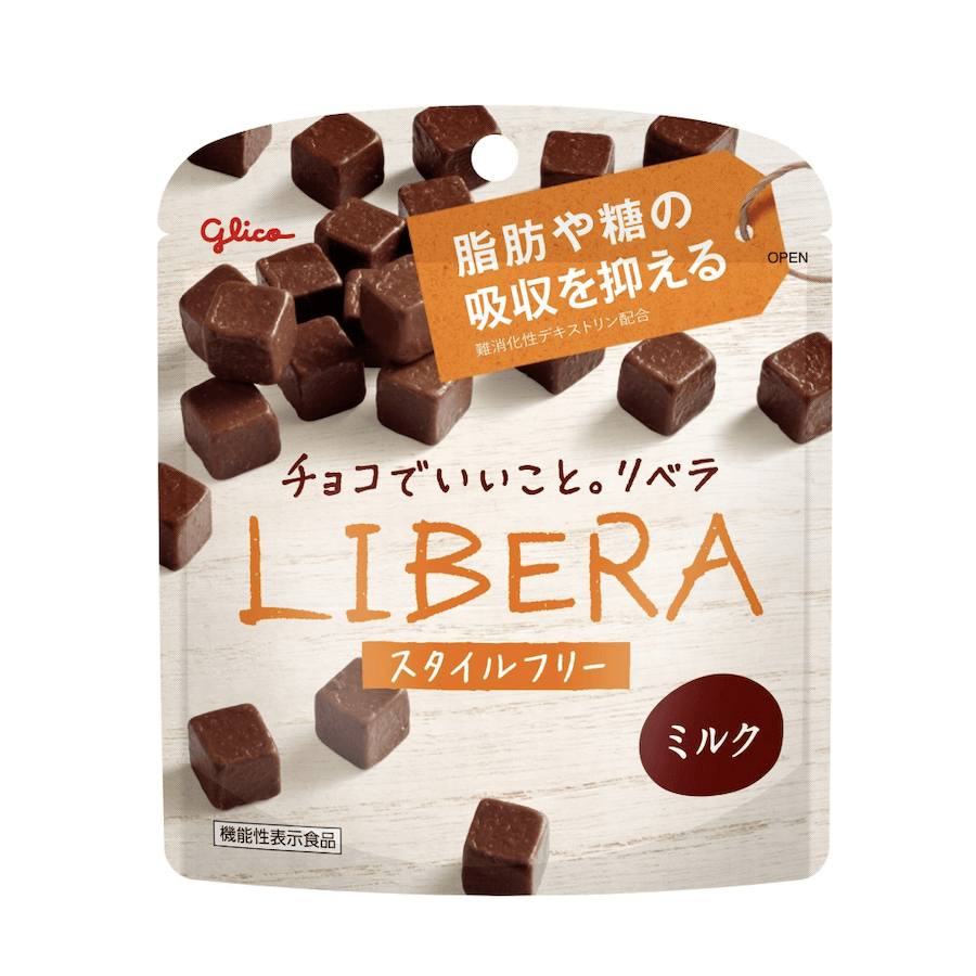 กูลิโกะ ลิเบอร่า  มิลค์ 50 กรัม GLICO LIBERA MILK  50g.