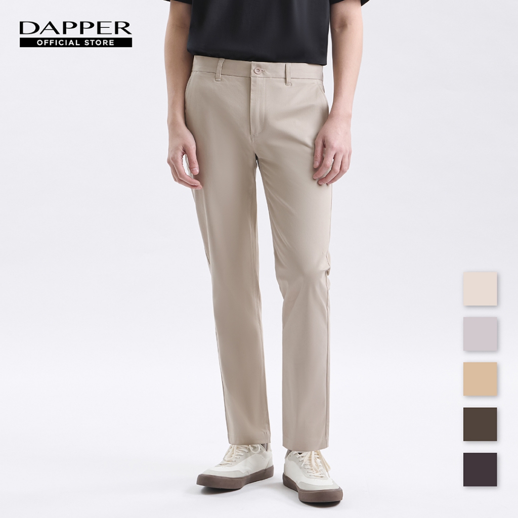 DAPPER กางเกงชิโน Smart Stretch ผ้ายืดหยุ่น รีดง่าย มี 5 สี [TC9/698SP]