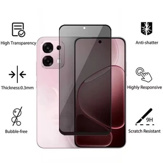 ฟิล์มกระจก เต็มจอ สำหรับ Oppo A6 A6X A6T A6S A6C A6Pro กันมองกันเสือก
