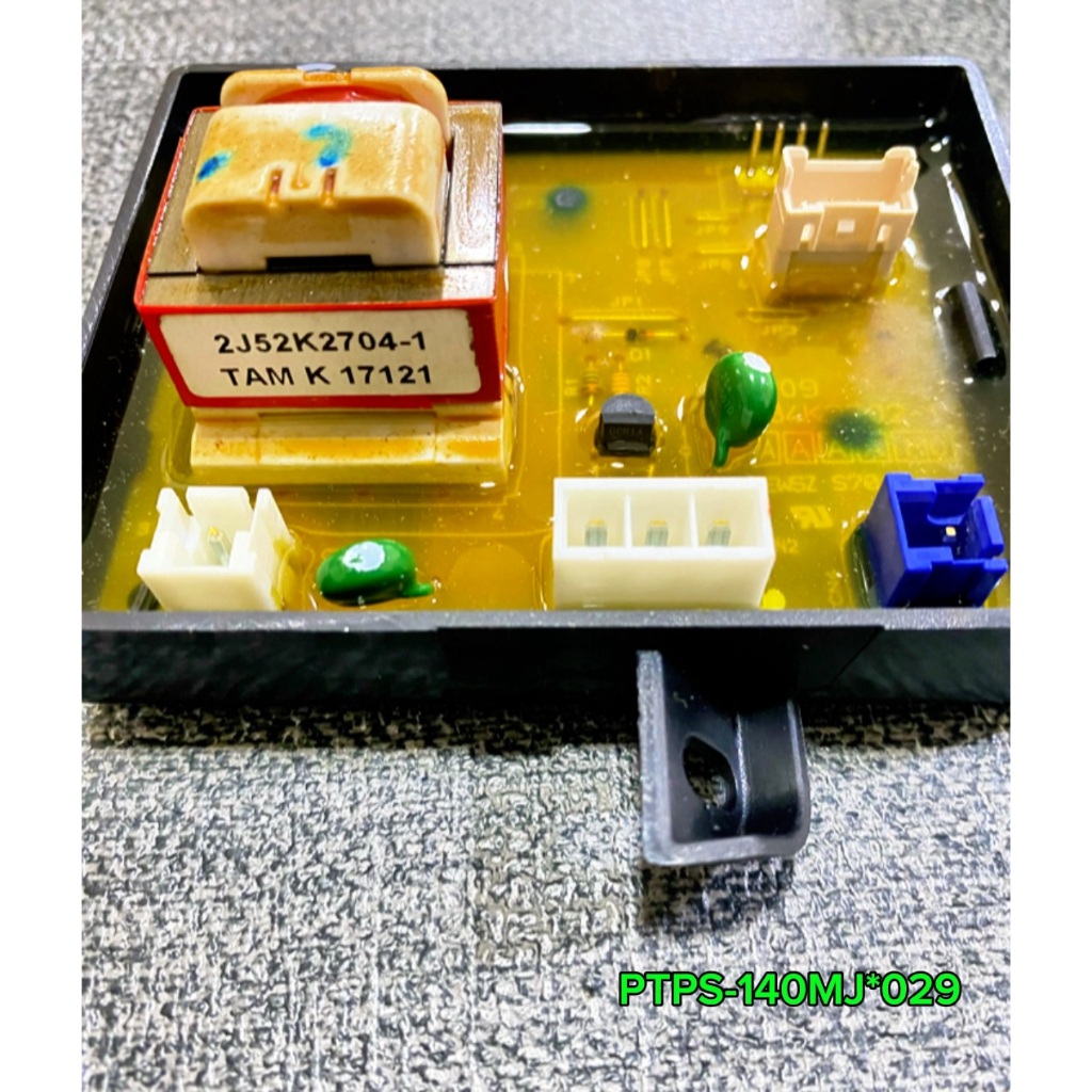 PTPS-140MJ*029 แผงควบคุมเครื่องซักผ้าระบบ 2 ถัง เครื่องซักผ้า HITACHI รุ่น PS-140MJ