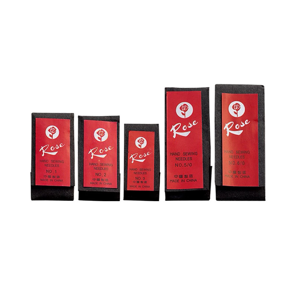 ♨️เข็มตกกุ้ง Rose♨️ตราดอกไม้กุหลาบ สำหรับดัดเบ็ดนางลอย 1มัด=10ซอง เข็มดัดตกกุ้งนางลอย เข็มดัดตะกั่วฟิวตกกุ้งแม่น้ำทุกสาย