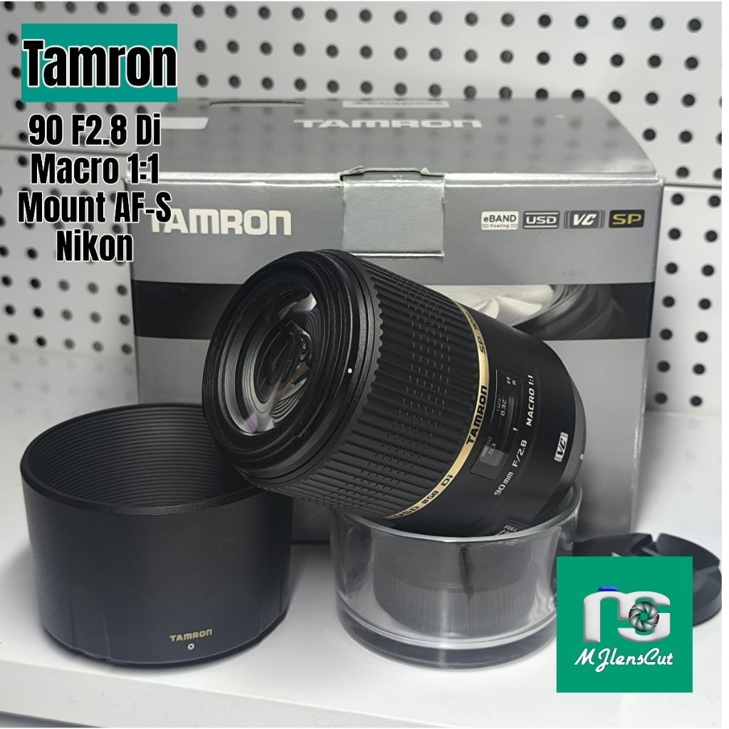 Tamron SP 90mm F/2.8 Di MACRO 1:1 VC USD Mount AF-S Nikon