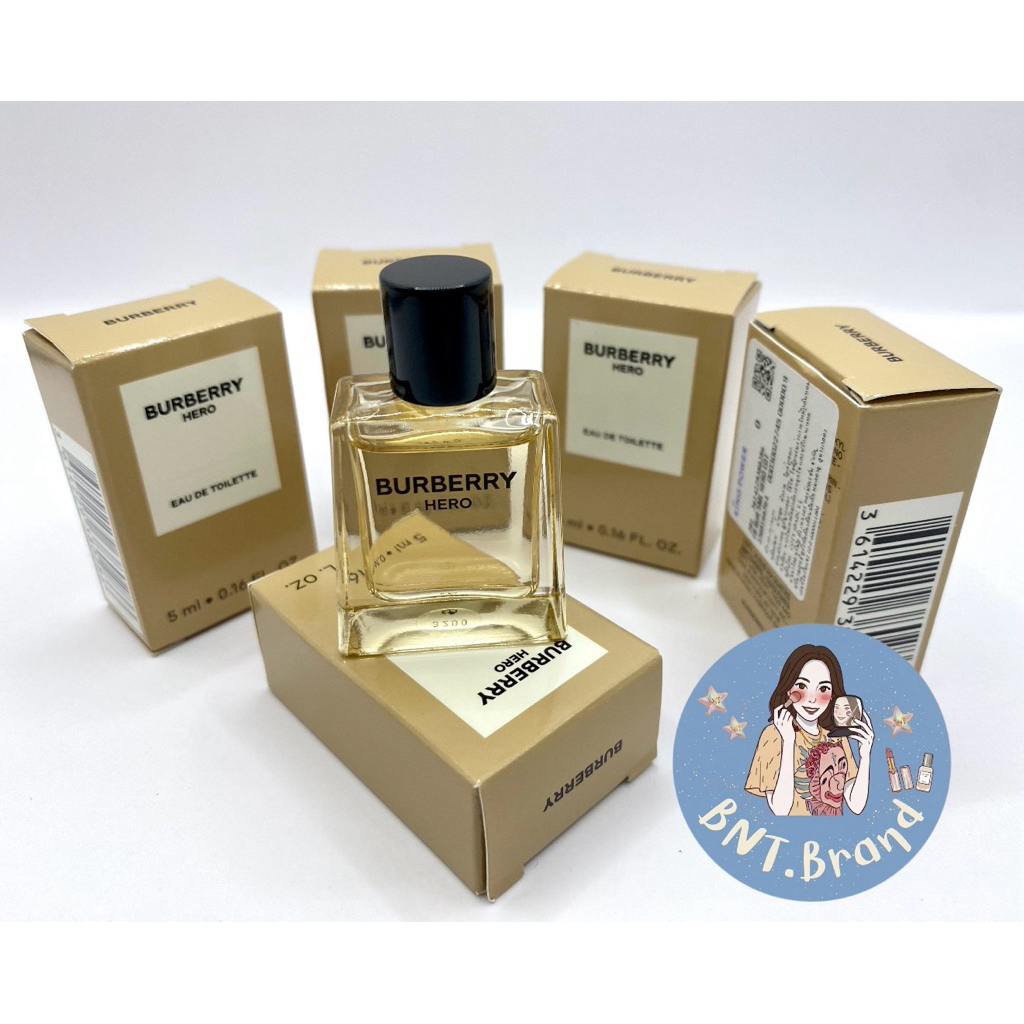 💥SPECIAL PRICE💥 Burberry Hero EDT 5 ml. (แท้ 💯 ป้ายคิง)