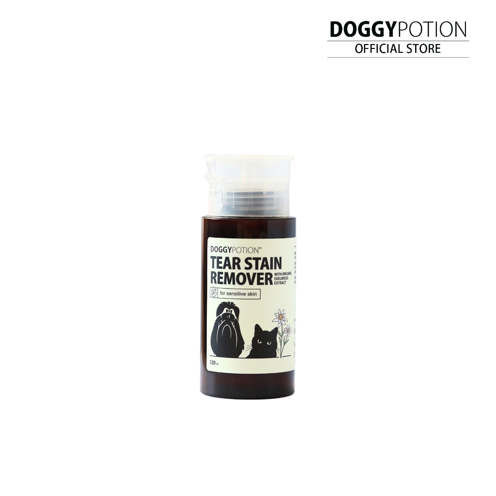 น้ำยาเช็ดคราบน้ำตา ขนาด 120ml Doggy Potion Tear Stain Remover