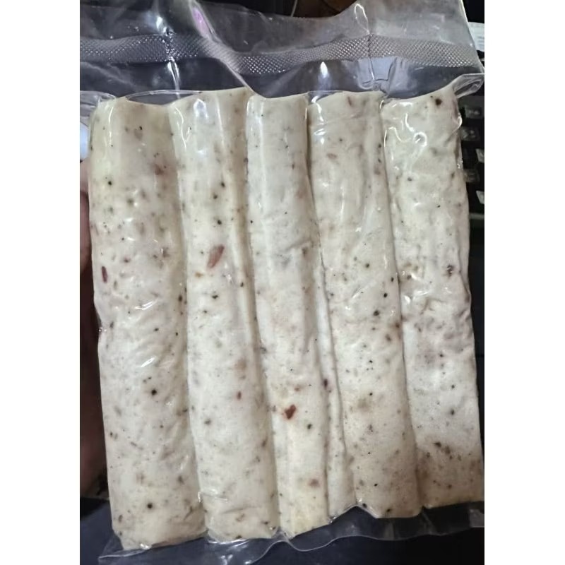 หมูยอพริกไทยดำ เพิ่มความหอมอร่อยด้วยหอมแดง ของร้านเยาวภา แพ็คสุญญากาศ 5 แท่งสุดคุ้ม