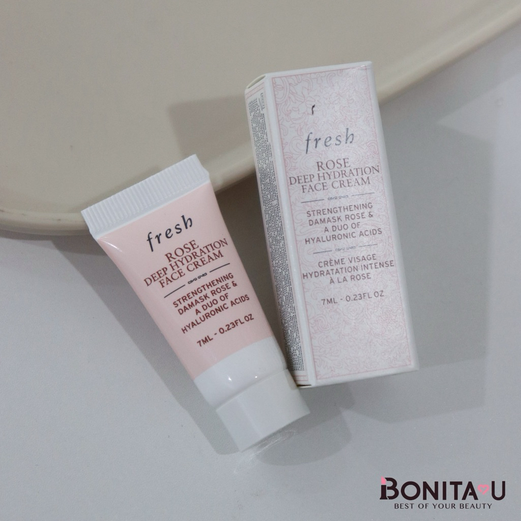 Fresh rose deep hydration face cream 7 ml