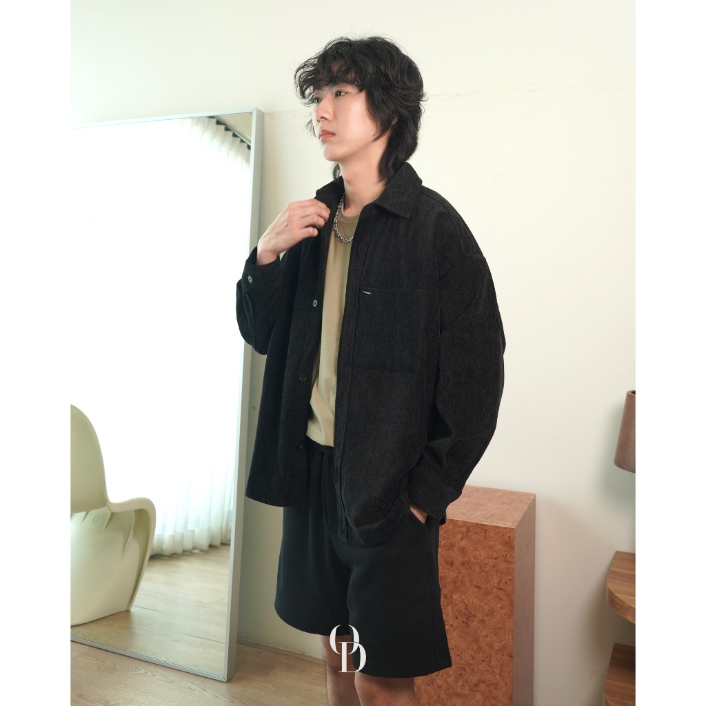 OFF DUTY Frosted Edge Common Jacket | เสื้อแจ็คเก็ต ดีเทลกระดุม