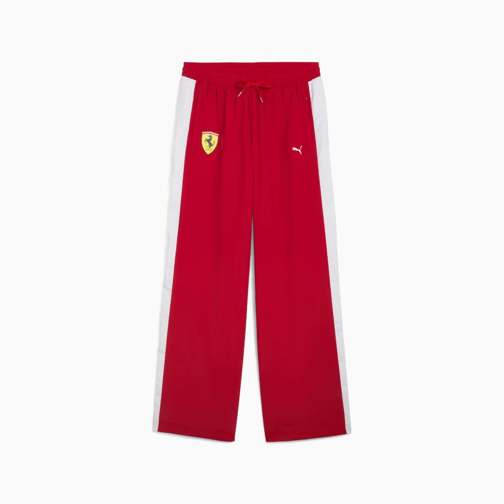 PUMA 71357301 SF Drivers T7 Oversized Pants Dark Cherr