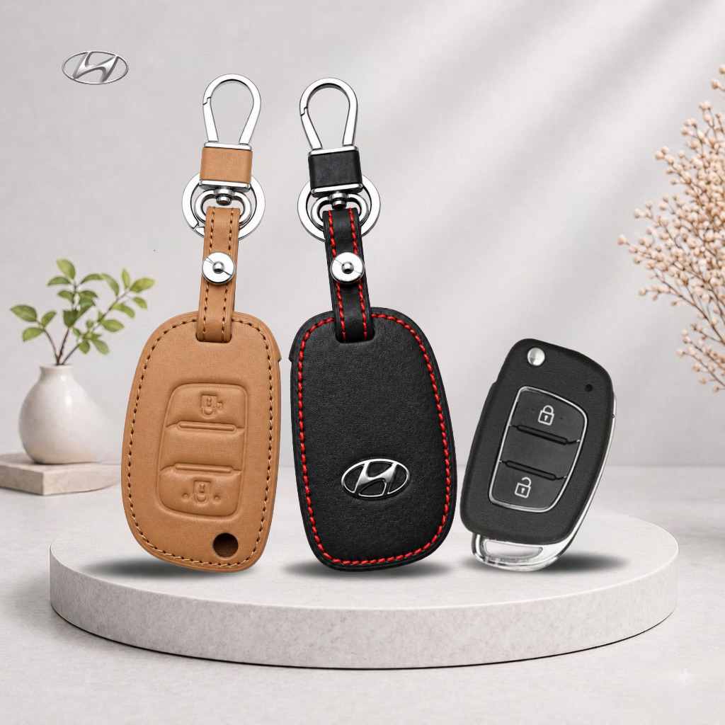 ซองหนังแท้ ใส่กุญแจรีโมทรถยนต์ รุ่นหนังนิ่ม โลโก้เหล็ก LEXUS ES300h,IS300h Smart Key