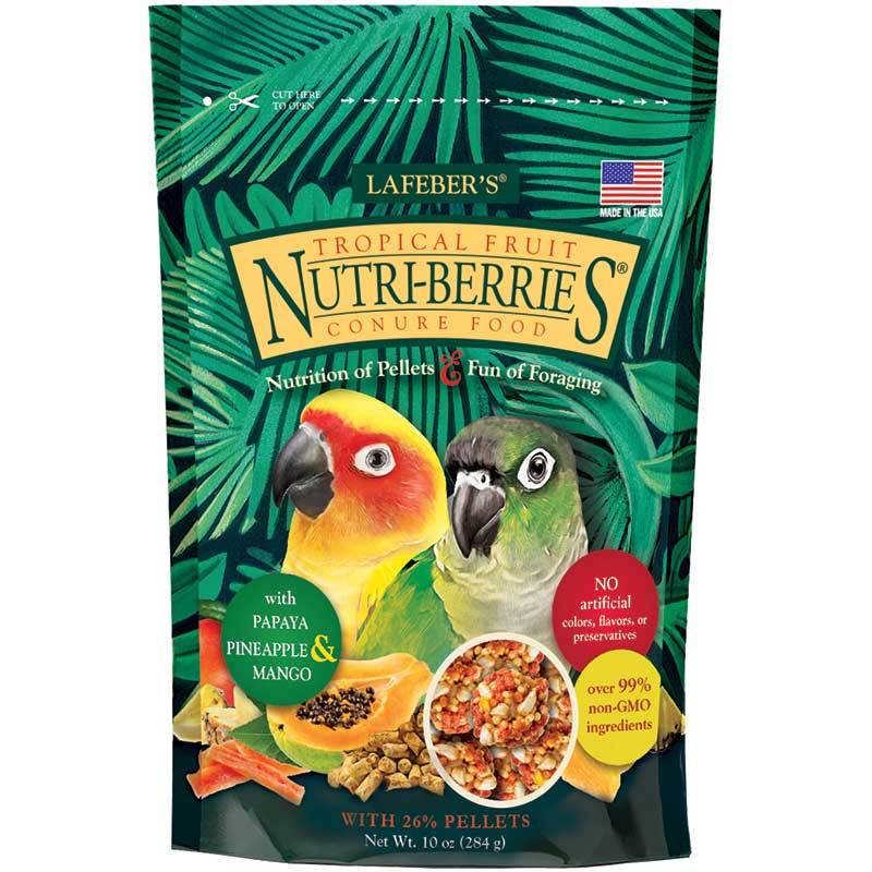 Lafeber Conure Tropical Fruit  Nutri-Berries 10 oz