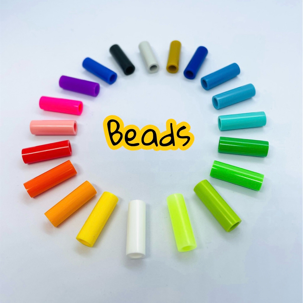 อะไหล่ลูกปัด สำหรับเชือกกระโดดลูกปัด Beaded Rope แบบปัดแข็ง ขนาด 1 นิ้ว จำนวน 12 เม็ด/25 เม็ดต่อหน่วย