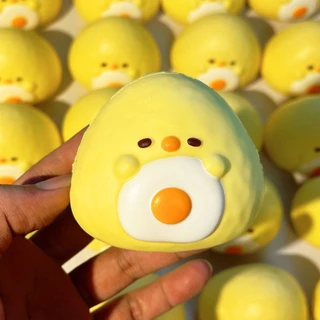 ของเล่นคลายเครียด: ของเล่นยางนุ่มรูปไก่การ์ตูนน่ารัก คืนตัวช้า สัมผัสนุ่ม เหมาะเป็นของขวัญที่น่ารัก
