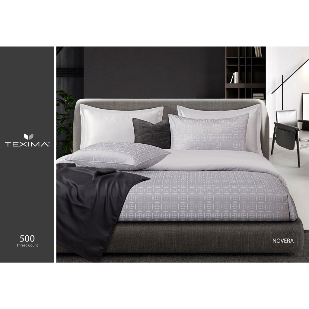 SANTAS ผ้านวมเย็บติด ดีไซน์ NOVERA ทอ 500 เส้นด้าย Texima (ไม่รวมชุดผ้าปู)