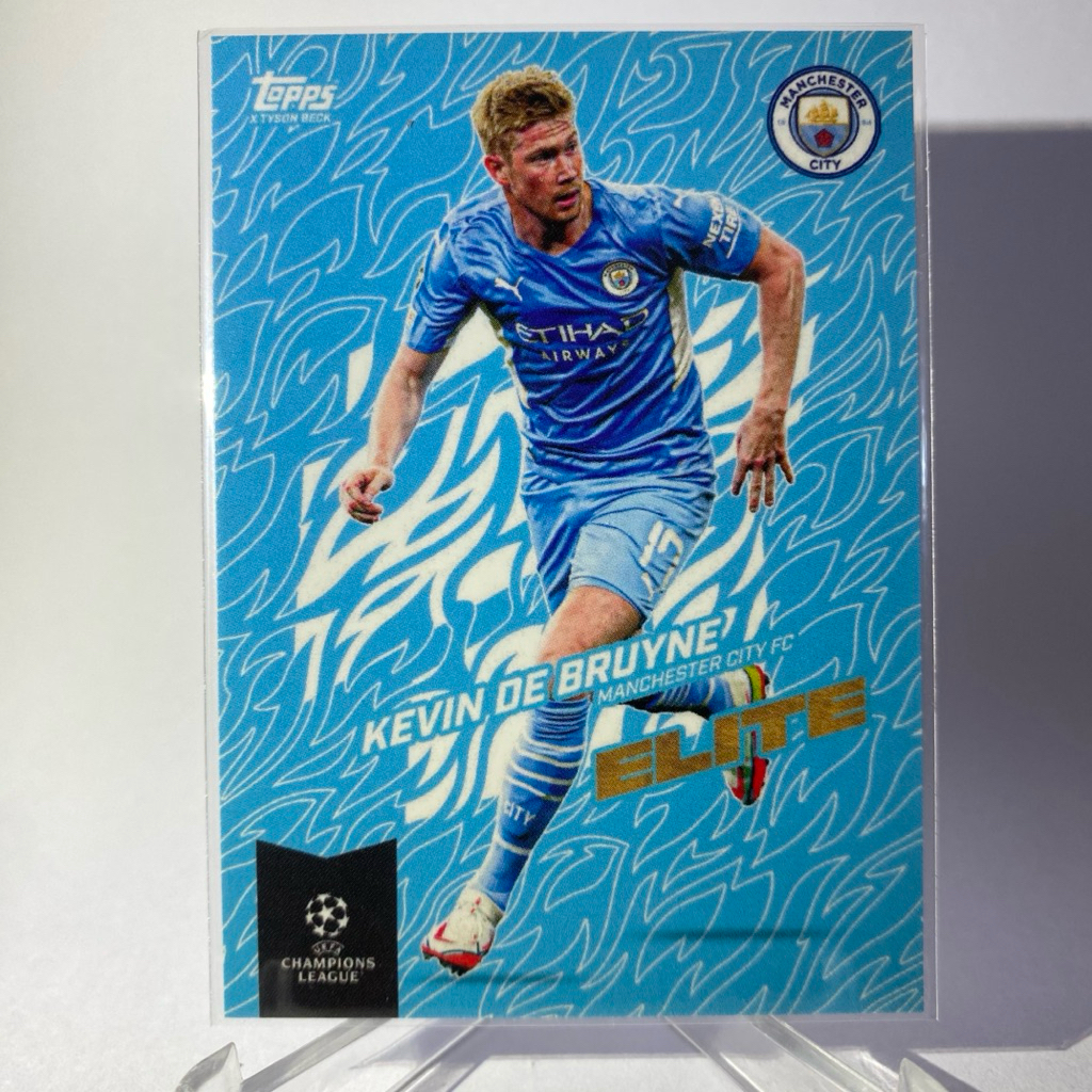 การ์ดนักฟุตบอล KEVIN DE BRUYNE, MANCHESTER CITY, ELITE, TOPPS 2021