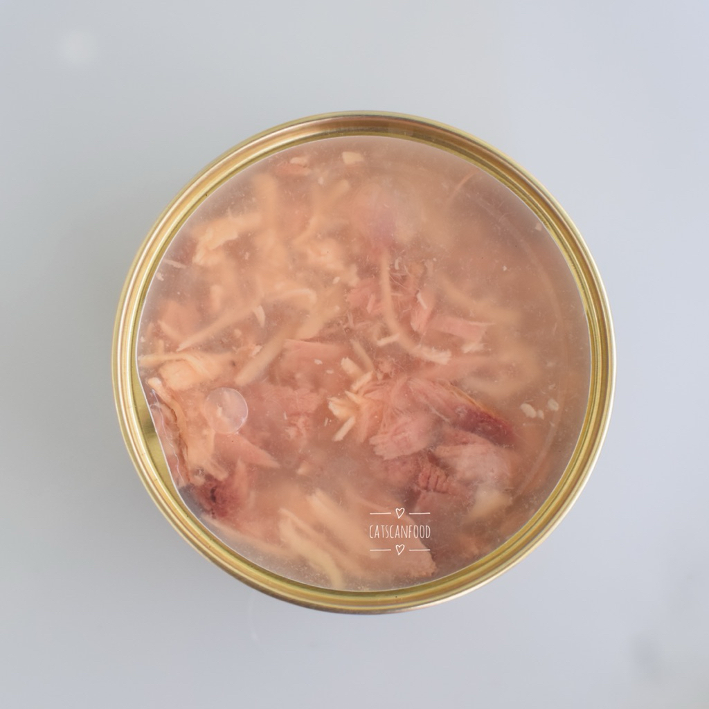 ชุด18กระป๋อง ทูน่าไก่เยลลี่PP031A กระป๋องอลูมิเนียมพรีเมี่ยมเกรด 85g