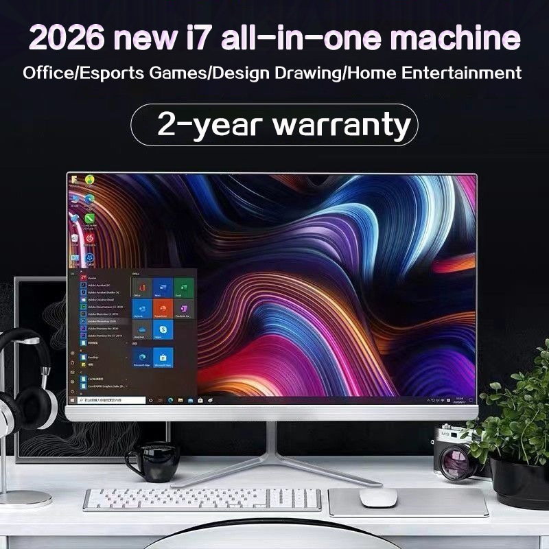 Intel Core i7 4700MQ All In One pc คอมพิวเตอร์ตั้งโต๊ะขนาด 24 นิ้ว 16GB RAM 512GB SSD ฟรีเมาส์และคีย
