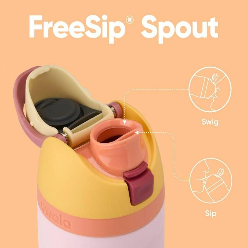 Owala FreeSip Sports Water Bottles 24oz/32oz มีฟาง เหมาะสำหรับเล่นกีฬา เดินทาง และไปโรงเรียน บ้าน รถยนต์ กลางแจ้ง ราคา ถูกที่สุด ดีลบีเคเค แกลเลอรีภาพที่ 3