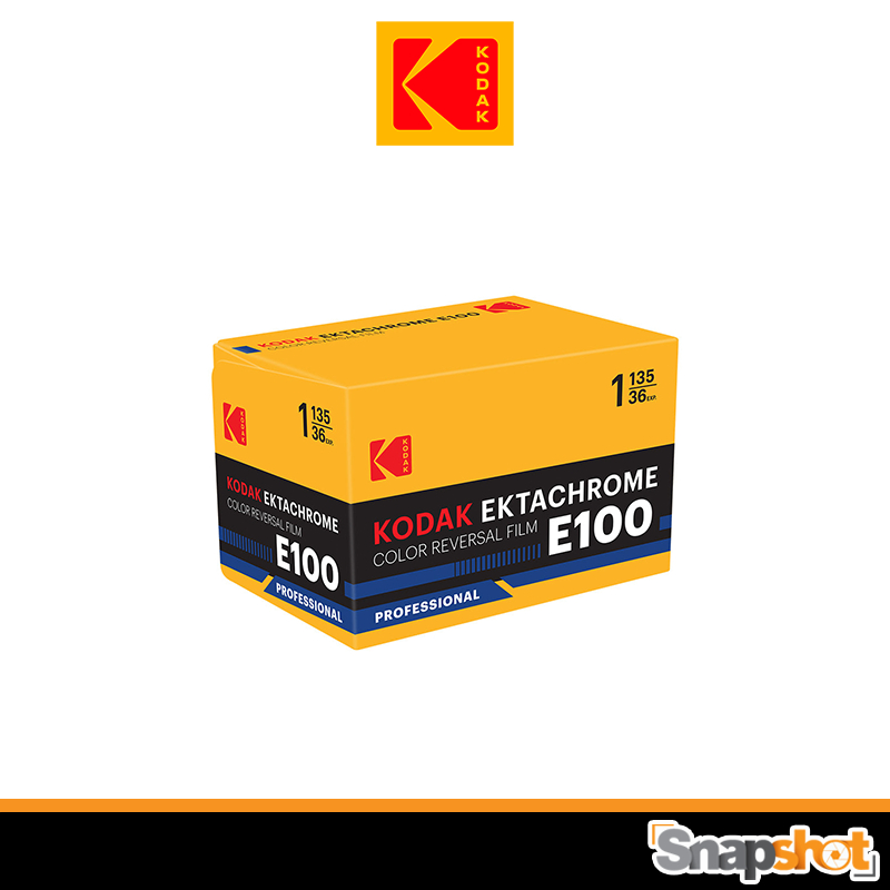 ฟิล์มสไลด์สี Kodak Ektachrome E100 Color Reversal Slide Film, 35mm, 36EXP.