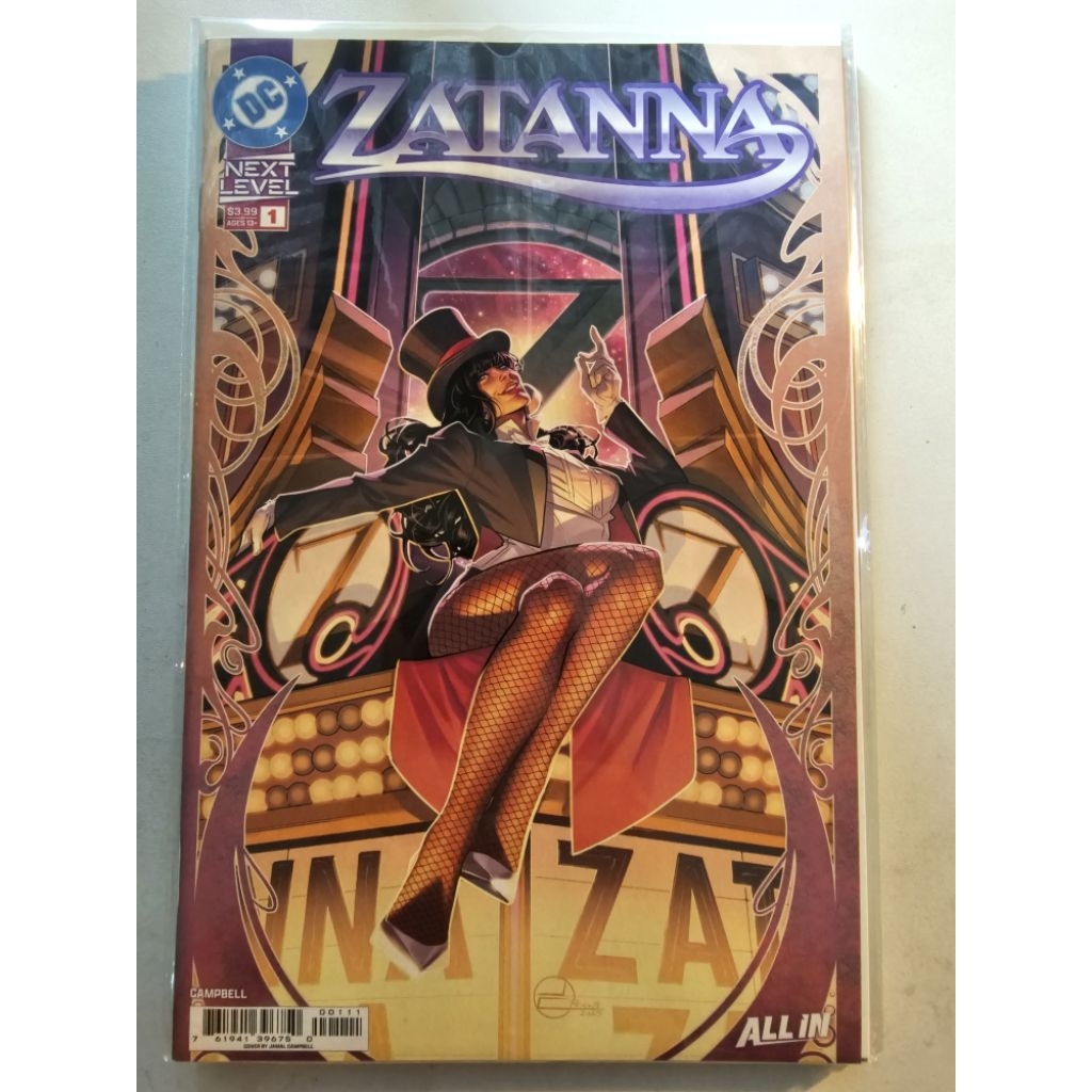 ✨🎩 Zatanna #1 – Cover A by Jamal Campbell