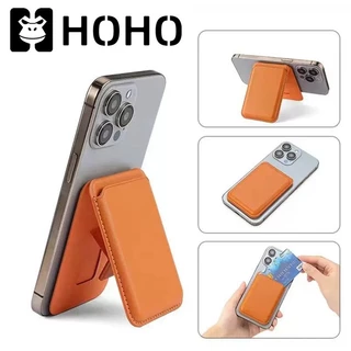 KA ที่เก็บบัตร แม่เหล็ก ขาตั้งโทรศัพท์ แม่เหล็ก ที่ตั้งมือถือ Magnetic Wallet Stand Cardholder 2 in 1 แม่เหล็กสําหรับ