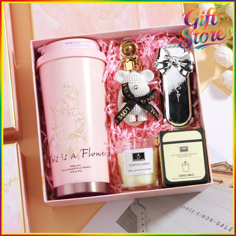 【Gift Bag+Card】Gift Set Birthday ของขวัญรางวัล บริษัท ของขวัญวันเกิดเพื่อน ของขวัญรับปริญญา ของขวัญ