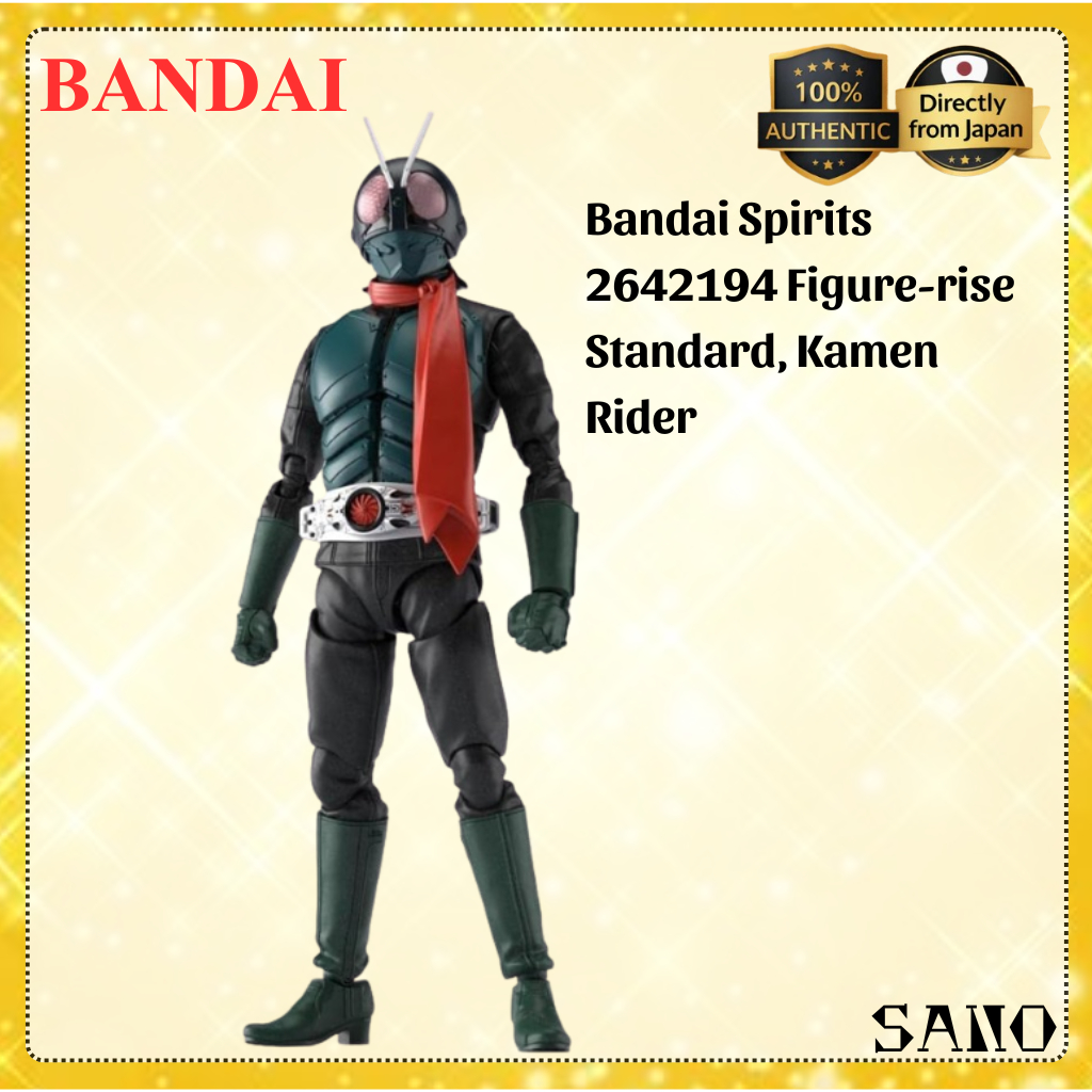 Bandai Spirits Figure-rise Standard Kamen Rider 2642194 Color Coded Plastic Model Kit