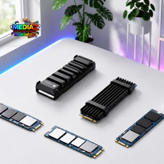 ส่งทันที Cooler M.2 SSD ฮีทซิงค์ ลดร้อนเพิ่มความเร็ว Premium Aluminium heatsink PC PS5 JONSBO M202