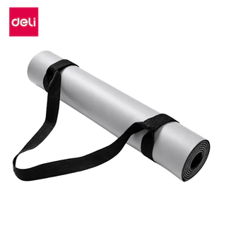 Deli สายเก็บเสื่อโยคะ ที่เก็บเสื่อโยคะ ปรับความยาวได้ พกพาง่าย ระบายอากาศได้ดี Yoga mat net bag