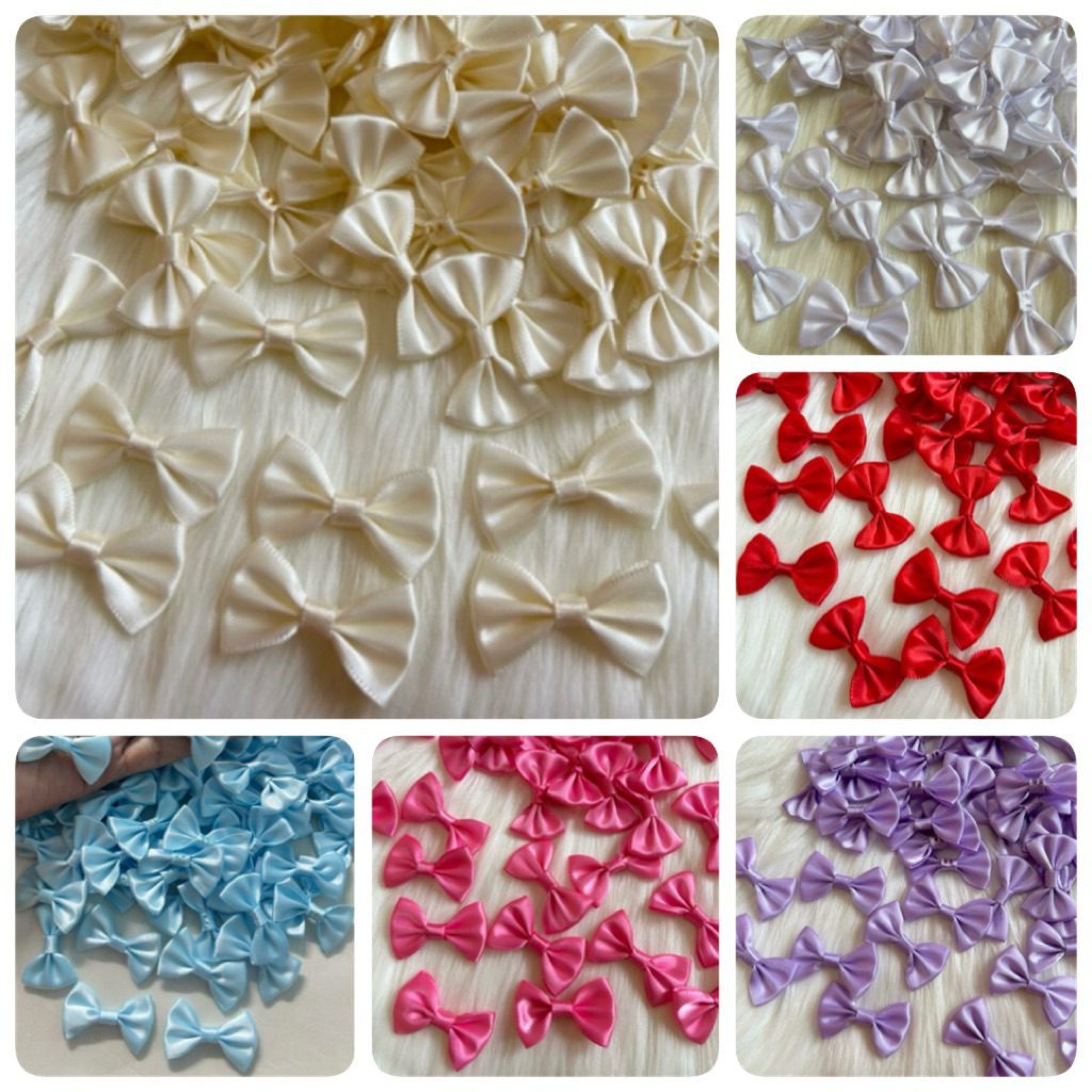 โบว โบวตกแต่ง ขนาด4เซน 50ชิ้น70บาท