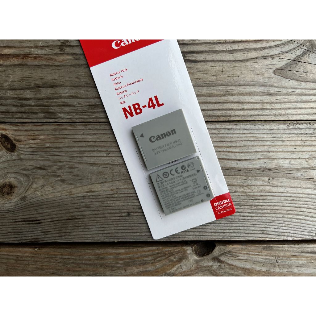 Battery Canon รุ่น NB-4L IXUS 55, IXUS 60 IXUS 65, IXUS 70, IXUS 75, IXUS 80 IS, IXUS 100 IS
