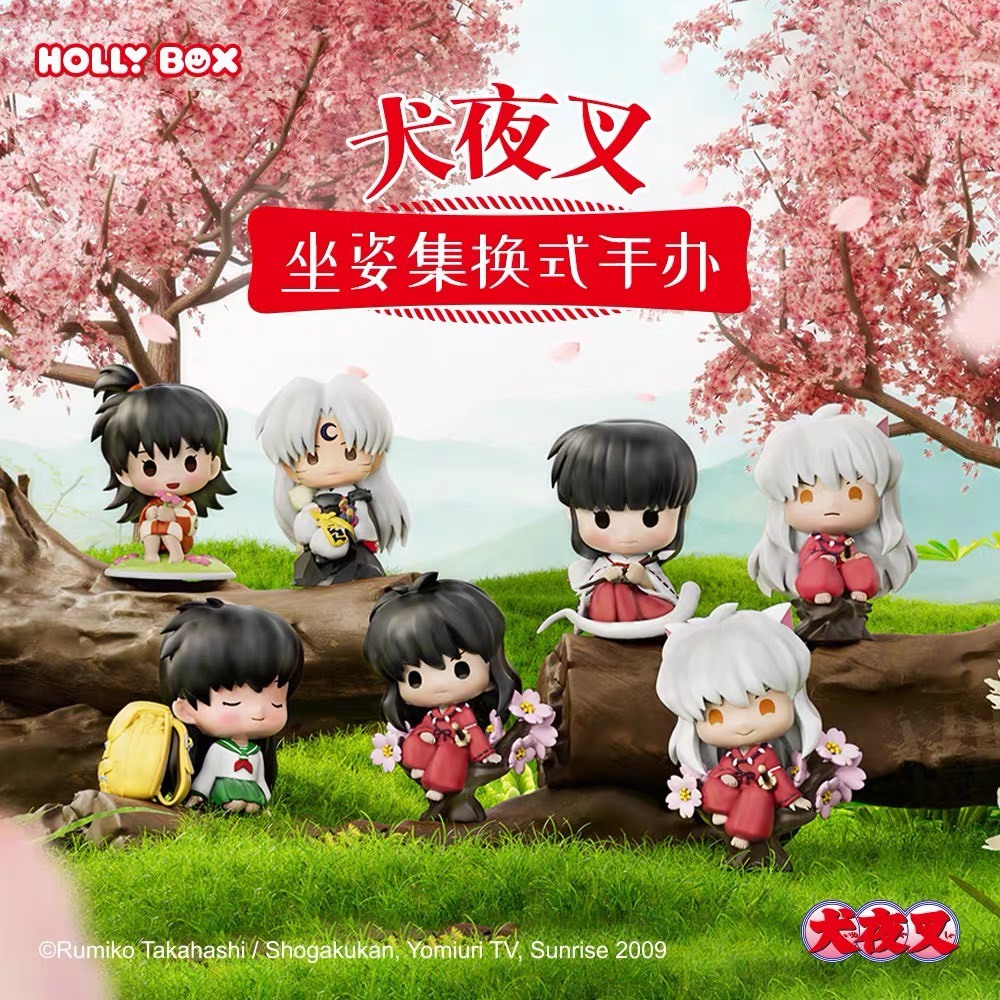 (🍊LIVE ลด 40% 100.-) Inuyasha Figure Blind Box กล่องสุ่มฟิกเกอร์อินุยาฉะ