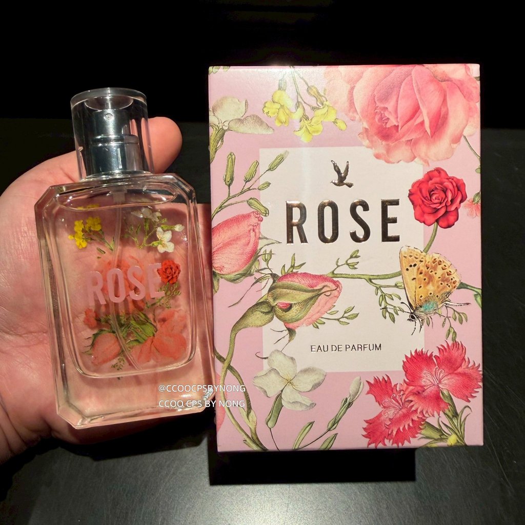 น้ำหอม CCOO กลิ่น ROSE ของแท้จากช็อป มีถุงช็อป/กล่องให้ สัมผัสความสง่างามเหนือกาลเวลาด้วยกลิ่นที่สดช