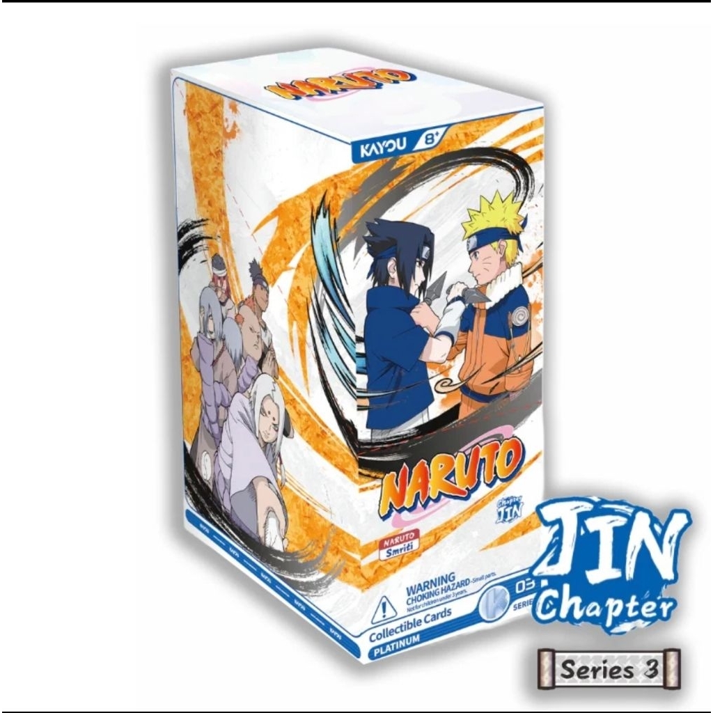 ‼️พร้อมส่ง‼️Kayou Naruto Cards Series 3 - Chapter Jin Booster Box🇺🇸(USA)